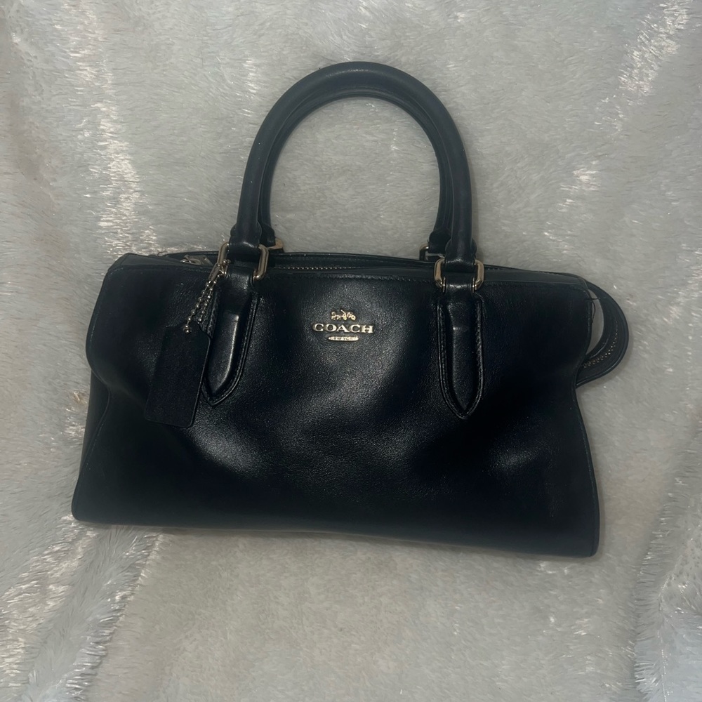 EUC Coach Refined Calf Leather Bond Bag W/ Dustbag